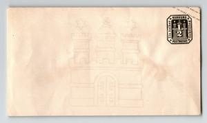 Hanmburg 1/2 Shilling Stationery Unused / Castle Wmk - Z13259