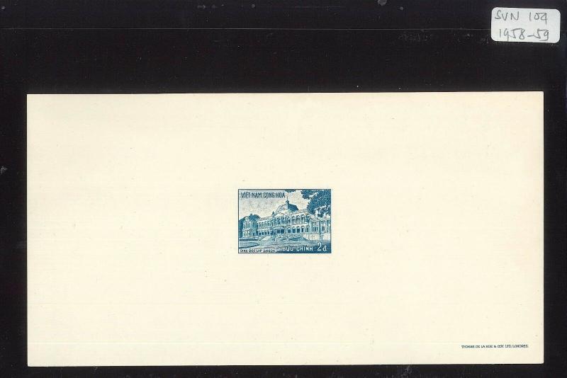 South Viet Nam - 1958-59 - Deluxe Sheet - Sc 100 - 107