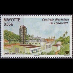 MAYOTTE 2009 - Scott# 250 Power Station Set of 1 NH