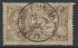 GB  SG 413a (N65-1 Olive Brown) SC# 179 Used see details & scans 