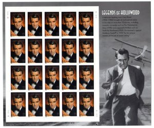  3692  Gary Grant,  Full Sheet MNH
