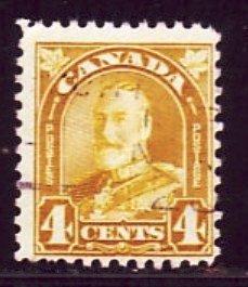 CANADA -  Scott # 168 -   AVF used  