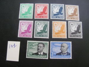 Germany 1934  MNH SC C46-C56 SET XF 750 EUROS  (193)