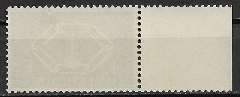 1956 Luxembourg #317  4f European Coal and Steel Community MNH