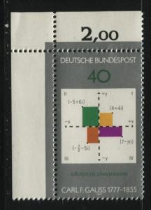 Germany 1246       MNH Margin Number 