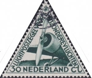 Netherlands Used - Scott# C10