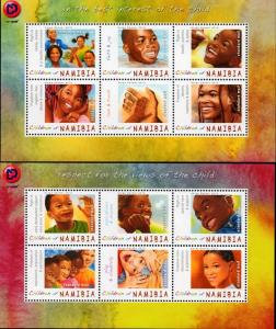 Namibia - 2013 Children of Namibia MS Set MNH**