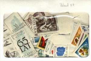 Poland MNH 1959  Complete Year set  74 Stamps