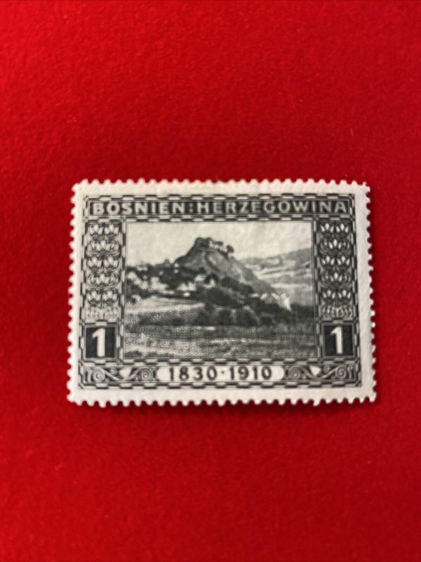 1910 Bosnia Stamp - Scott #46 Mint MH