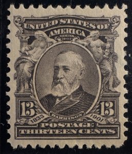 US Scott #308 Fine to XF Mint