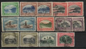 Trinidad & Tobago34a, 35-35a, 36-36a, 37-37a, 38, 39-39a, 40-40a, 41-42 Set Used