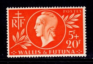 Wallis and Futuna - Scott #B9 - MH - Pencil/rev. - SCV $4.50