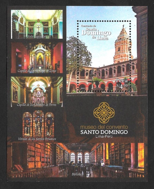 Peru 2022 , Convent Santo Domingo Lima , MNH