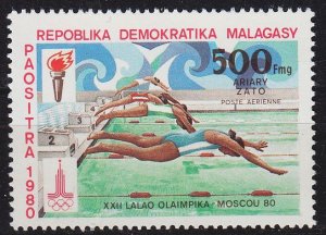 MADAGASKAR MADAGASCAR [1980] MiNr 0866 ( **/mnh ) Olympiade