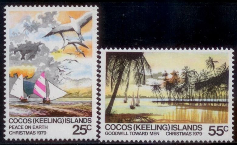 Cocos Islands 1979 SC# 51-2 MNH-OG E90