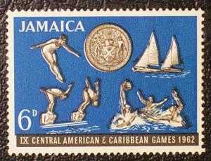 Jamaica Scott #198 unused