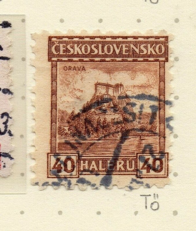 Czechoslovakia 1926-27 Issue Fine Used 40h. NW-148596