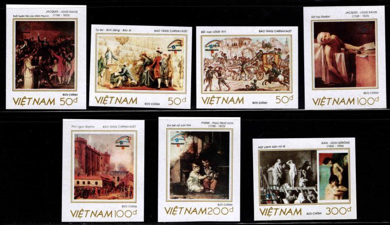 United Viet Nam Scott 2000-2006 NGAI PHILEXFRANCE  Imperforate set