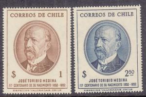 Chile #273-274 MNH