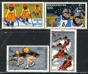BURKINA FASO (Ex Upper Volta); 1980: Sc. # 533-536: Used CTO Cpl. Set +