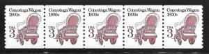 Scott #2252a 3c Conestoga Wagon Coil PNC/5 #5 MNH - DCV=$9.00