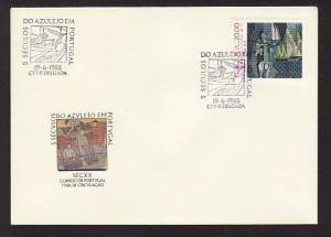 Portugal Tiles 1985 U/A FDC BIN 1438