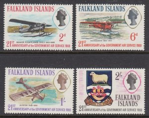 Falkland Islands 180-3 Air Service mnh