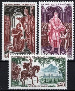 ZAYIX France 1165-1167 MNH Royalty Religious Figure Horses 051023SM159M