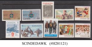 CANADA - SELECTED STAMPS - 10V - MINT NH