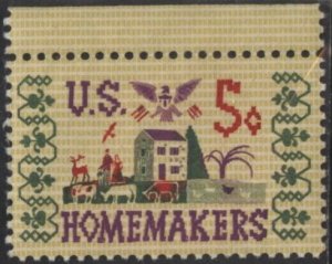 US 1253 (mnh) 5¢ homemakers (1964)