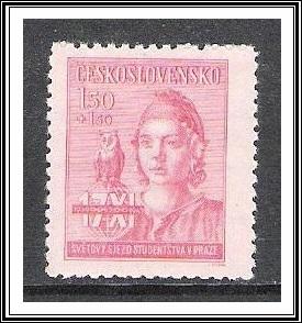 Czechoslovakia #B154 Semi-Postal MH