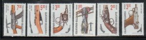 Bulgaria 3787-92 Guns Mint NH