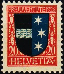 Switzerland. 1926  20c S.G.J38 Unmounted Mint