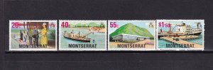 LI07 Montserrat 1977 National Development  mint hinged stamps full set