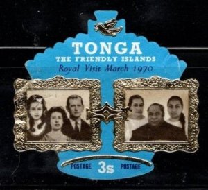 Tonga - #238 British & Tongan Royal families - Used