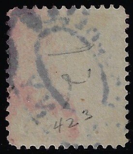 Scott #423 - $80.00 – Fine-Used – Neat black cancellation. Deep rich color