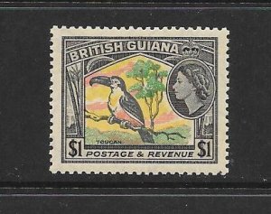 BIRDS - BRITISH GUIANA #265  TOUCAN   MLH