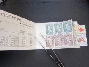 Greenland 1993 Sc 257b Booklet MNH