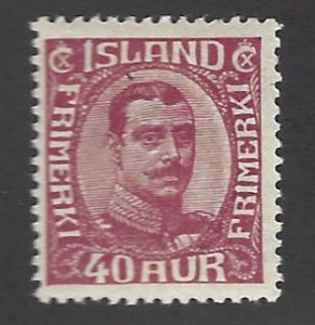 Wonderful Iceland #123 Mint F-VF SCV$50.00...fill a key spot!!