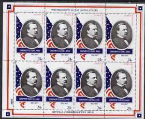 Staffa 1982 Presidents of the United States #24 Grover Cl...