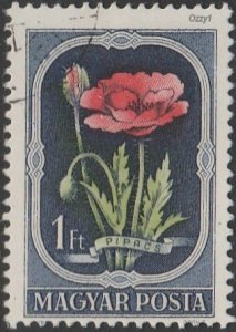 Hungary #977 ft Poppy USED-VF-LHM