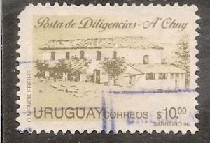 Uruguay   Scott  1565   Post Office    Used