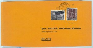 84118 - LIECHTENSTEIN - Postal History - Large COVER to ITALY 1961-