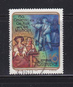 Austria 1567 Set U Famous Composers (B)
