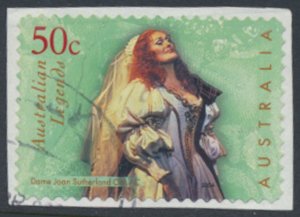 Australia  SG 2350 SC# 2209 Used SA  Joan Sutherland see details & scan    