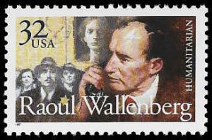 PCBstamps   US #3135 32c Raoul Wallenberg, MNH, (16)