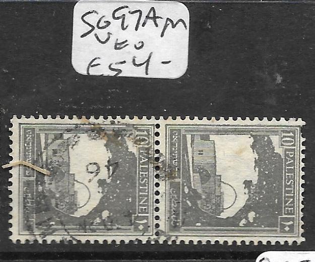 PALESTINE   (PP1404B)  10M  SG 97A  COIL PAIR  VFU