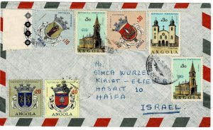 Angola 1965 Luanda cancel on airmail cover to ISRAEL