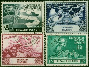 Leeward Islands 1949 UPU Set of 4 SG119-122 V.F.U (2)