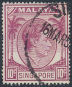 Singapore Malaya    SC# 9a   Used   perf 18 see details & scans